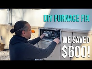 RV FURNACE SQUEELING? How to Fix it Yourself | Easy DIY RV Furnace Repair