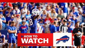 How to watch, stream and listen | Bills vs. Colts Preseason Week 1