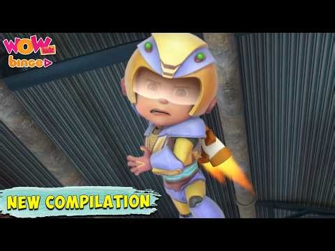Vir The Robot Boy | Best Action Scenes Compilation - 403 | Wow Kidz Binge