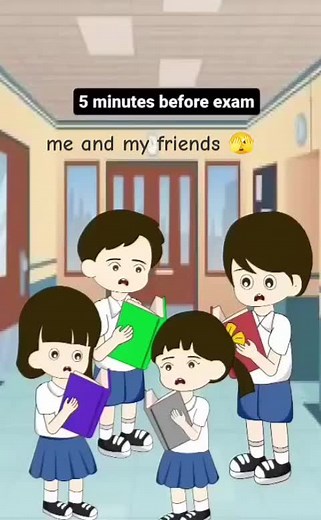 Funny Exam Tension Video with Three Friends