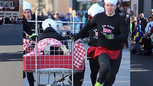 See what it takes to be an ULTIMATE bed racer... #VisitBarHarbor R.M. Flagg Foodservice Equipment https://www.visitbarharbor.com/blog/visit-bar-harbor-4726/post/bar-harbor-s-bed-race-the-shocking-truth-according-to-alf-anderson-17077 | Visit Bar Harbor Maine