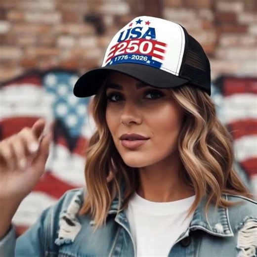 USA 250 Custom Hat Collection | Patriotic Caps for Summer & Holiday Sales