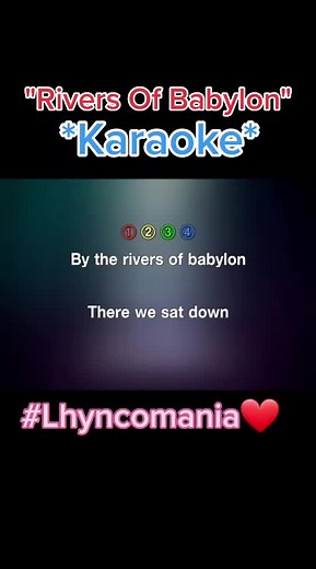 Let's Sing Rivers of Babylon - Karaoke Tutorial