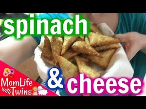 SPINACH AND CHEESE SAMBOSEK (SAMOSA) | EASY ARABIC RECIPES