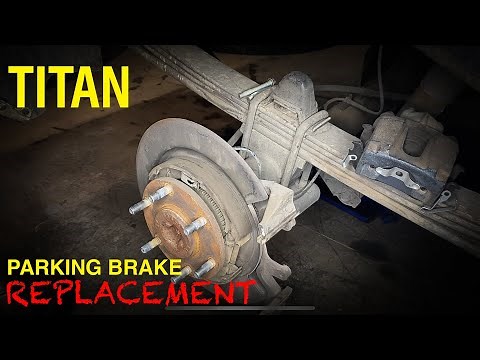 Nissan Titan Parking Brake Replacement (2004-2015)