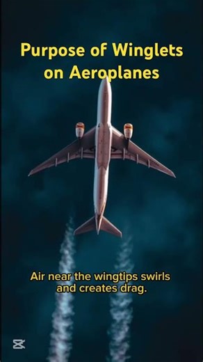 Why Airplane Wings Have Tiny Tips #shorts #youtubeshorts