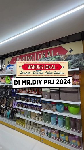 Produk Lokal Asli Buatan Indonesia di Booth MR.DIY PRJ 2024