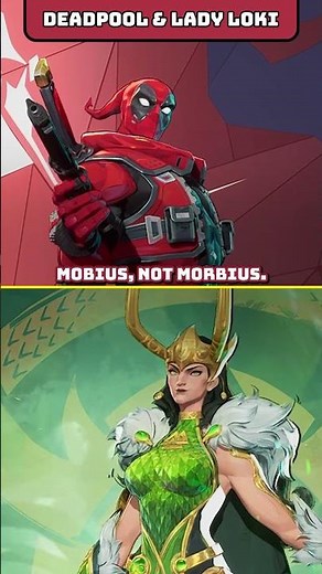 Deadpool Aware of Lady Loki skin - Deadpool interaction in Marvel Rivals