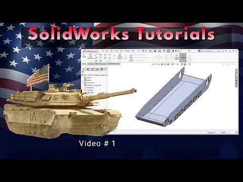 Chapter 1 M1 Abrams Tank by SolidWorks.