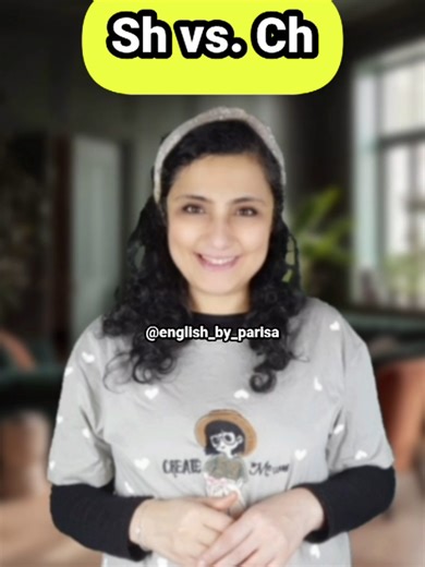 🔹 Do you mix up sh and ch sounds? Here are some examples to practice: Wash – Watch Share – Chair Shock – Chalk Sheep – Cheap 👂 Repeat after me and notice the difference: Sh = /ʃ/ as in sheep Ch = /tʃ/ as in cheap Mastering these sounds will make your English clearer and more natural! 🌟 Like and save it to review ❤ Follow for more 👇 #EnglishPronunciation #ShVsCh #LearnEnglish #EnglishSounds #ESL