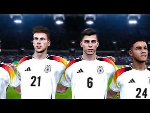 In a simulation, Germany beats Italy 3-1 and wins the first leg of the quarter-final.
