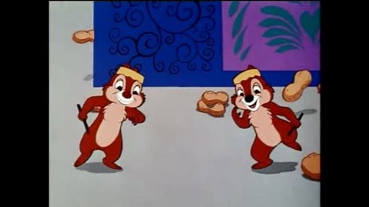チップとデール「リスのピーナッツ」