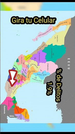 Los ESTADOS MAS SEGUROS DE MÉXICO 😱🇲🇽 #curiosidades #mexico