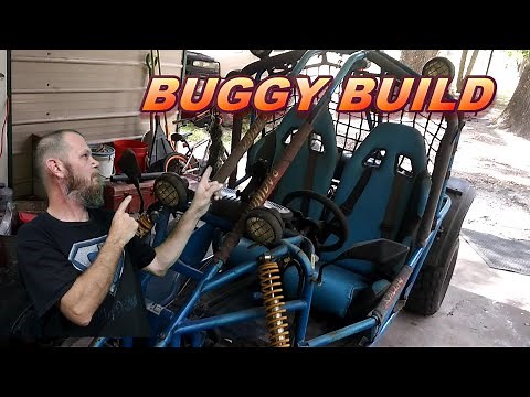 GY6 motor swap on a Chinese buggy!