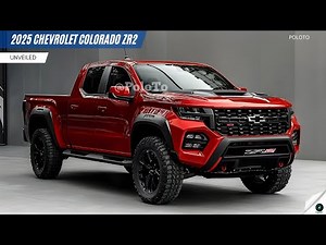 2025 Chevrolet Colorado ZR2 Unveiled - with advanced technology and amazing suspension!