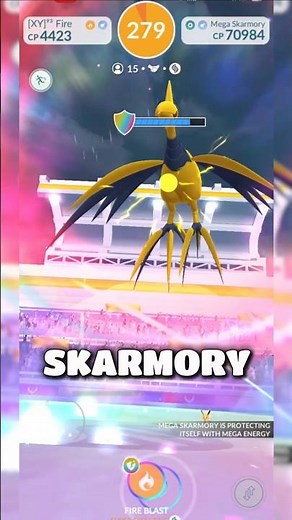 I CAUGHT THE HUNDO at Skarmory Super Mega Raid Day #pokemon #pokemongo #pogo #pokemoncommunity