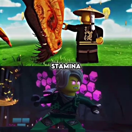 Golden Oni Lloyd vs FSM #ninjago #legoninjago #fyp #edit #viral