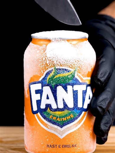 Frozen fanta cutting ASMR.#asmr #asmrsounds #trending #oddlysatisfying #relaxing