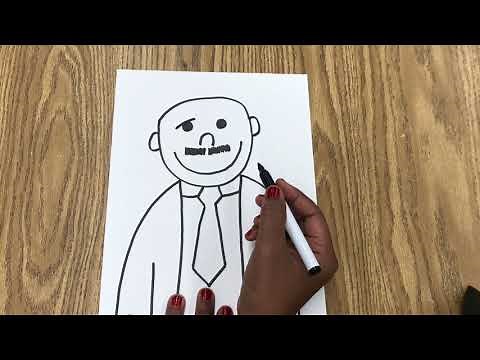 Dr. Martin Luther King Jr. Guided drawing and writing
