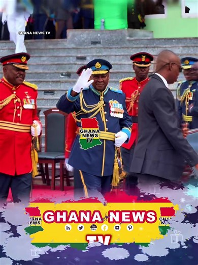LIVE: Watch the Commander-in-Chief of the Ghana Armed Forces, H.E. John Dramani Mahama, depart the Teshie Military Training School in a stunning Airforce Ceremonial uniform after graduating this year’s new recruits and commissioning the Cadet Officers’ Mess. #GhananewsTV #GhanaArmedForces #Military #Leadership