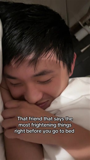 That Friend Who Says Frightening Things Before Bed — Funny Hotel Sleepover Skit