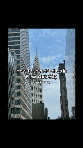 NYC in 4 Days 🇺🇸 Ultimate New York Itinerary #shorts