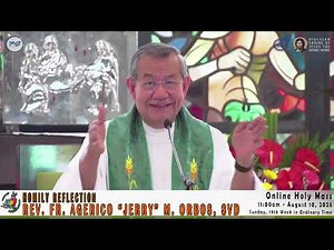 Homily Reflection of Rev. Fr. Jerry Orbos, SVD