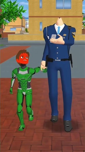 dancing yuta 👮🏻 #sakuraschoolsimulator​ #sakura​ #shorts​ #shortsviral​