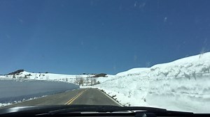 Monitor Pass is officially open for the summer and here's what it looked like as of 2 pm today! | Mono County Tourism