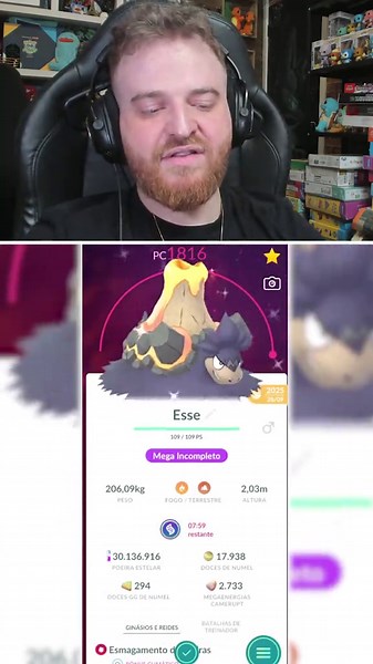 Mega evolução do Camerupt #PokemonGo #PokémonGo #Pokémon #camerupt