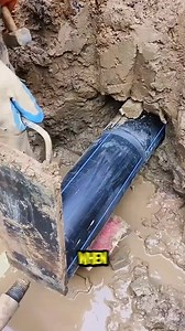 Jacking construction process of underground rainwater diversion pipes #CivilEngineering #Infrastructure #fblifestyle | Woodform Crafts