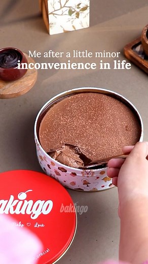 Bakingo on Instagram: "Me after any minor inconvenience: Heads to the fridge for Dream Cake Because dessert is the best form of stress relief! One bite of Bakingo’s Dream Cake, and suddenly, everything feels better. #dreamcake #bakingo #cake #dessert"