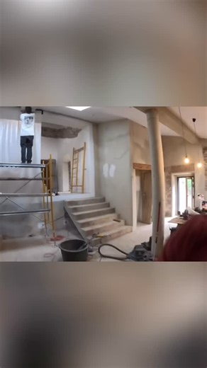 I don’t think we realized how much work was required back in those early days… probably for the better 😅 Currently waiting for our crew to return so tiling inside our abandoned watermill can begin, but always working on side projects (painting) and reflecting on how far we’ve come in the meantime 💪❤️😘 xo | Mr and Mrs Adventure