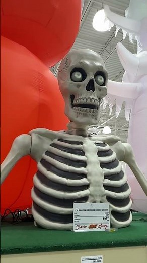 Menards Halloween Skeleton Animatronic 🎃💀