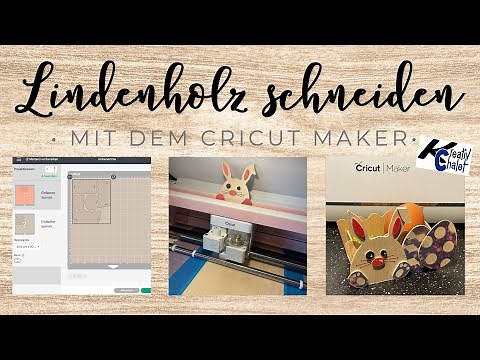 Cricut Maker - Wood Cutting - Easter Basket