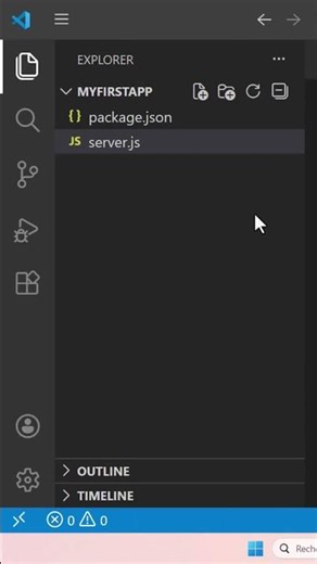 Créer serveur avec nodejs #nodejs #nodejsdeveloper #expressjs
