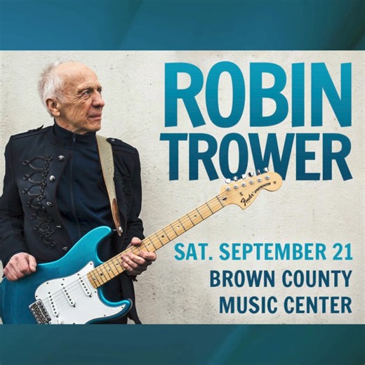 495 reactions · 86 shares | Ready to rock? Guitarist Robin Trower is coming to Nashville, IN on 9/21!  GRAB TIX TODAY:  bit.ly/BCMC-RT | Brown County Music Center | Facebook