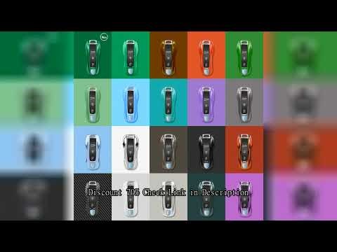 Solid Color ABS Car Key Case Cover Accessories For Porsche Panamera 2017 Cayenne 2018 2019 911 2020