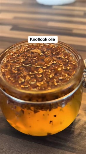 Zelfgemaakte Knoflook Olie Voor Elke Maaltijd
