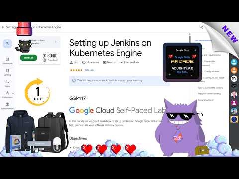 Setting up Jenkins on Kubernetes Engine #2025 | #GSP117 |#qwiklabs |#Solution