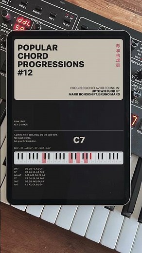 Uptown Funk (Chord Progression Idea #12)