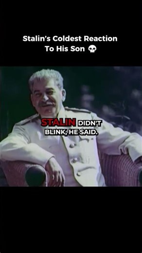 Why Stalin Let His Own Son Die #shorts #history #ww2