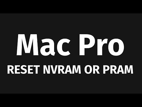 How to Reset NVRAM or PRAM on your Mac Pro