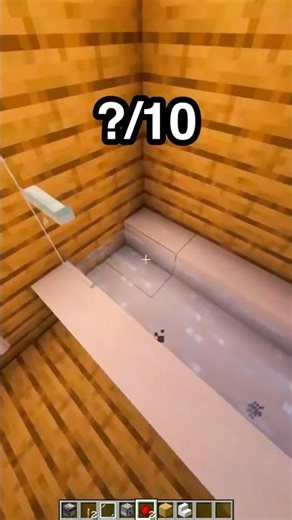 Working bath in #minecraft