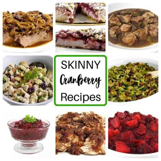 Cranberry season is here, and I couldn’t be happier! From canned to fresh to dried, these Skinny & Sensational Cranberry Recipes are ones you’ll want to make all season long. Tart, sweet, festive, and totally delicious! https://www.skinnykitchen.com/recipes/skinny-cranberry-recipes/ #CranberryRecipes #HealthyHolidayEats #SkinnyCooking | SkinnyKitchen