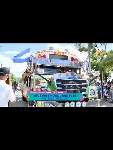 Así vivimos la V Edición de Bus Fest HN bajo la coordinación de Transportes Marquez Video Cortesía el programa El Bus de Canal 11