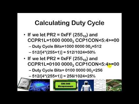 Pulse Width Modulation and Motor Control with a PIC microcontroller