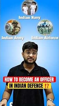 How To Become An Officer in #indianarmy #indiannavy and #indianairforce ⁉️ #navy #army #airforce