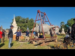 ดราม่าเรื่องหอยสังข์ยักษ์ พามาดูใกล้ๆเลยวันนี้ ชาวบ้านช่วยกันยกขึ้นใส่เบ้าหอย16 ธันวาคม ค.ศ. 2025