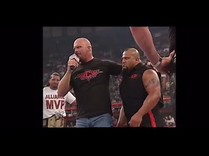 Stone Cold Steve Austin Sets The Alliance On Taz (2/2) WWE Raw 9-10-2001
